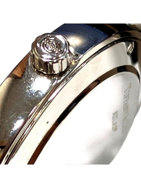 Tiffany & Co Atlas Dome Watch SS Leather Quartz White Dial main image 5